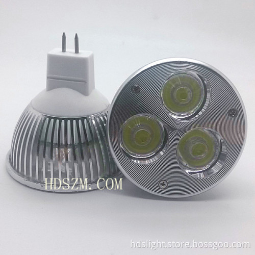 12V 24V MR16 Lampara LED GU 5.3 6W